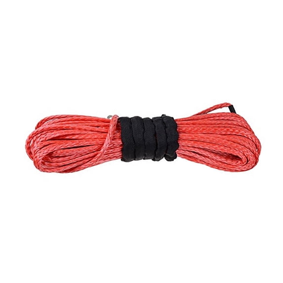 5/16" X 100' BLUE Synthetic Winch Line Cable Rope 13000+ LBs With Sheath (ATV UTV 4X4 4WD OFFROAD) ,Durable & Safe