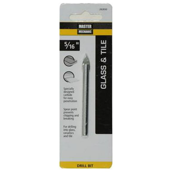 5/16 X 2-7/8" Glass & Tile Drill Bit, Disston, 282830