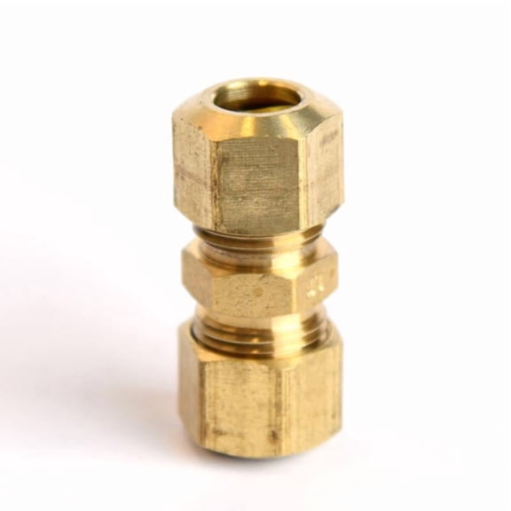 5/16 in. Compression X 5/16 in. D Compression Yellow Brass Union
