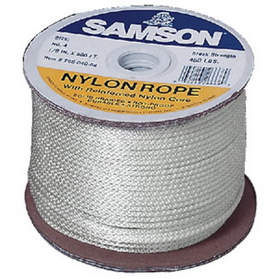 Samson Rope 650-019024005030 #12-Nylon 3-8X500 Sash Cord