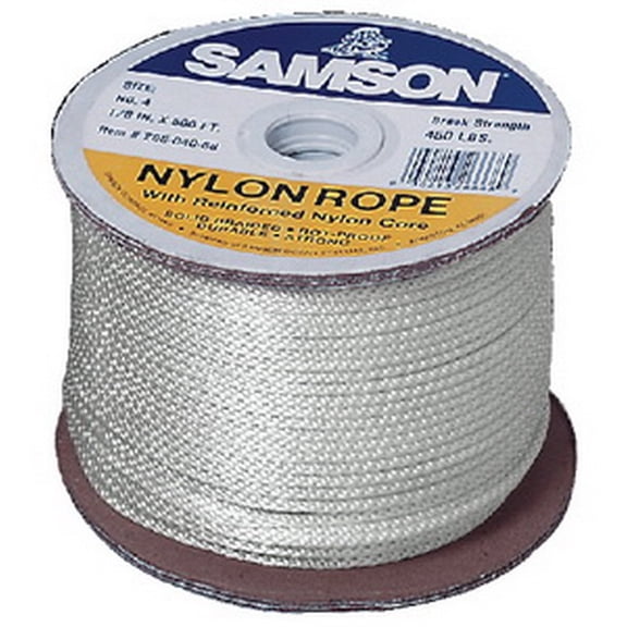 Samson Rope 650-019024005030 #12-Nylon 3-8X500 Sash Cord