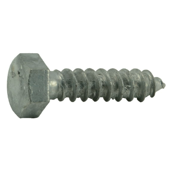 5/16" x 1-1/4" Hot Dip Galvanized Steel Hex Head Lag Screws (20 pcs.)
