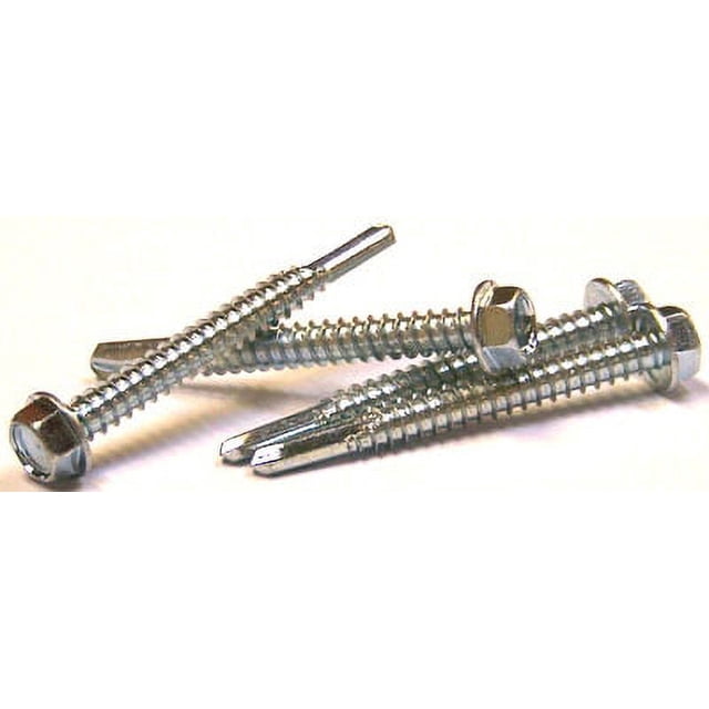 1000 Pack Lexar Industrial Indented Hex Washer Screws – 5/16-18 X 1-1/8, Unslotted Machine Screws