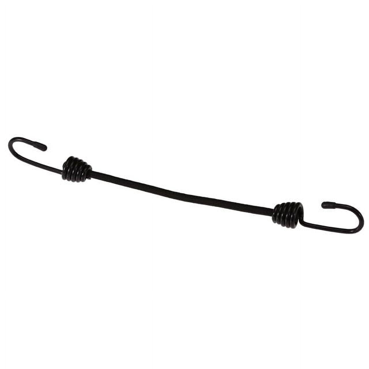5/16" x 18" Black Bungee Cords (bundle of 10) - 8mm