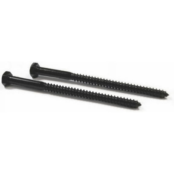 5/16" x 2 1/2" Lag Screws / Steel / Black Oxide - 400 Piece Carton