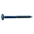 thumbnail image 1 of 5/16" x 3-1/4" Blue Ruspert Coated Steel Star Drive Pan Head TorqueMaster Masonry Screws, 1 of 1
