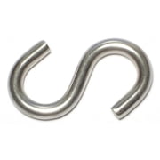 5/16 x 3/4 x 2-1/2 18-8 Stainless Steel Large Wire S Hooks SHSS-047