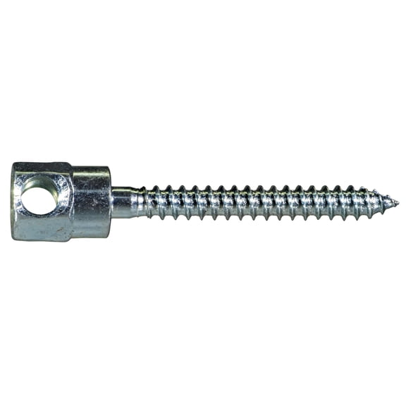 5/16" x 3/8"-16 x 2-1/2" Zinc Horzontal Wood Threaded Rod Hanger (25 pcs.)