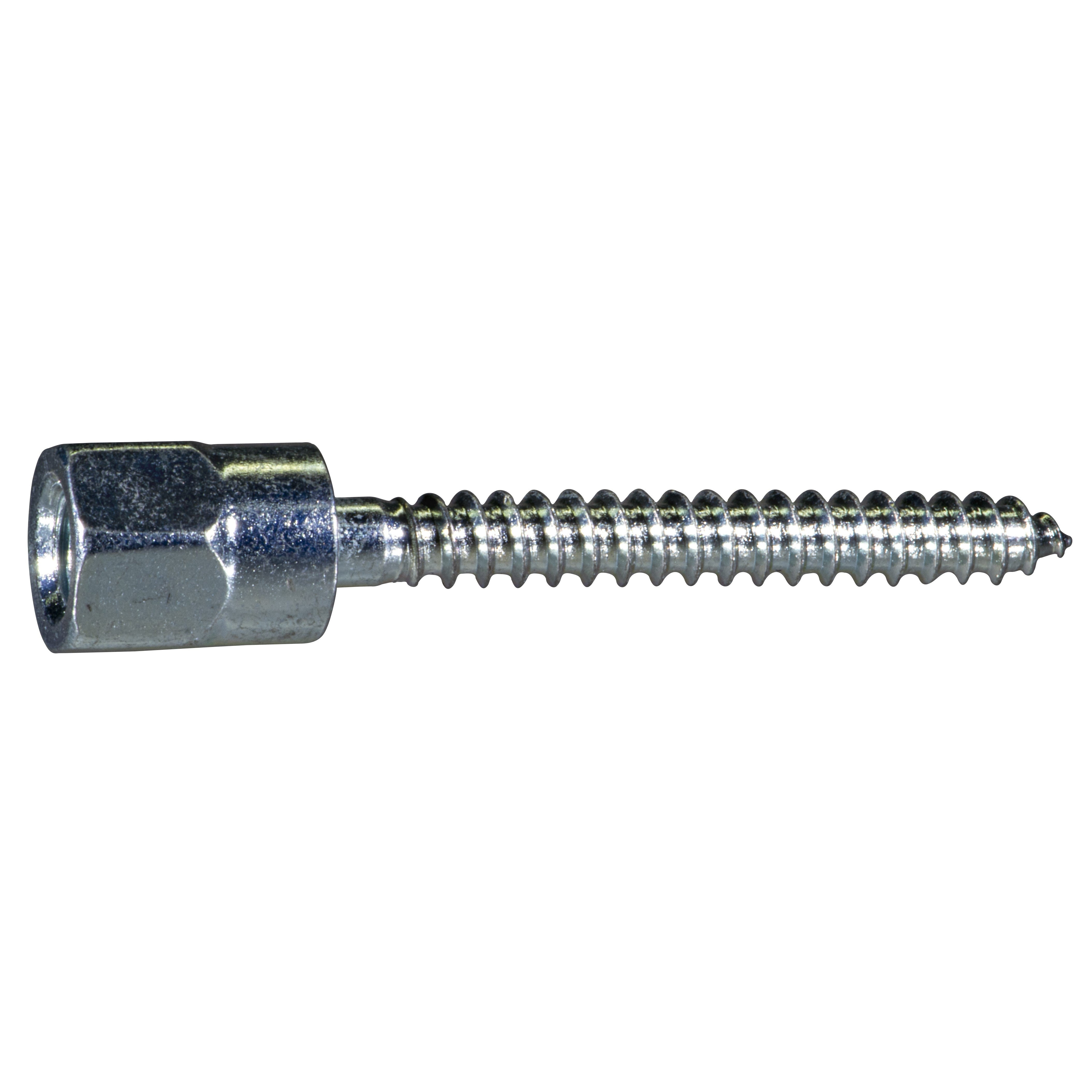 5/16" x 3/8"-16 x 2-1/2" Zinc Vertical Wood Threaded Rod Hanger (25 pcs.)