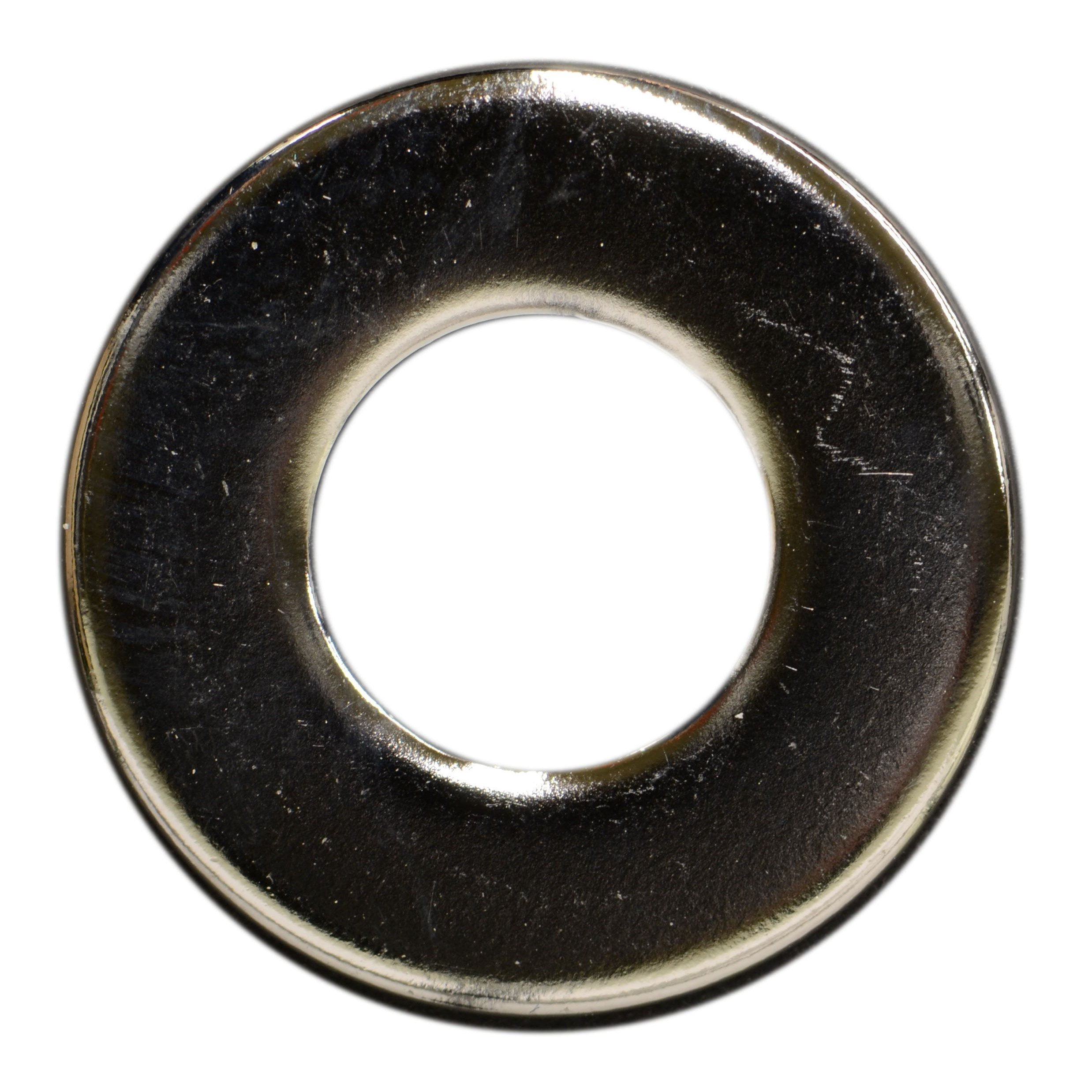 5/16" x 3/8" x 7/8" Polished 18-8 Stainless Steel USS Flat Washers (10 pcs.)