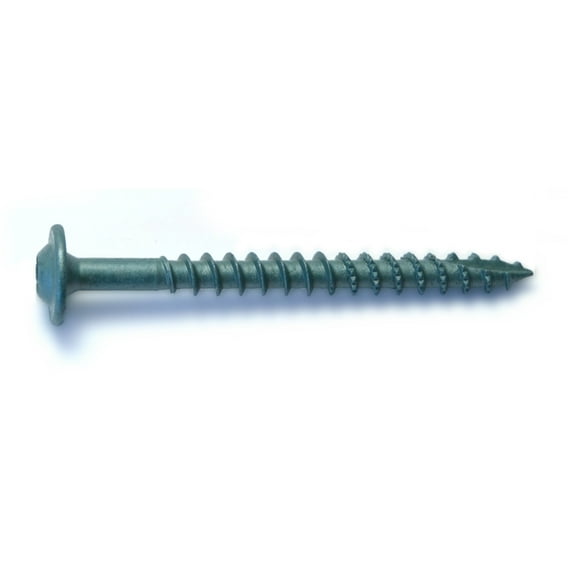 5/16 x 3" Star Construction Lag Green Screws (10 pcs.)