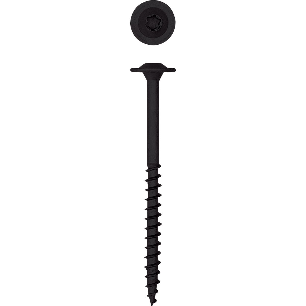 5/16" x 4" Powerlags Exterior Washer Head Structural Wood Lag Screws (150 pcs) T40 T-Star Heavy Duty