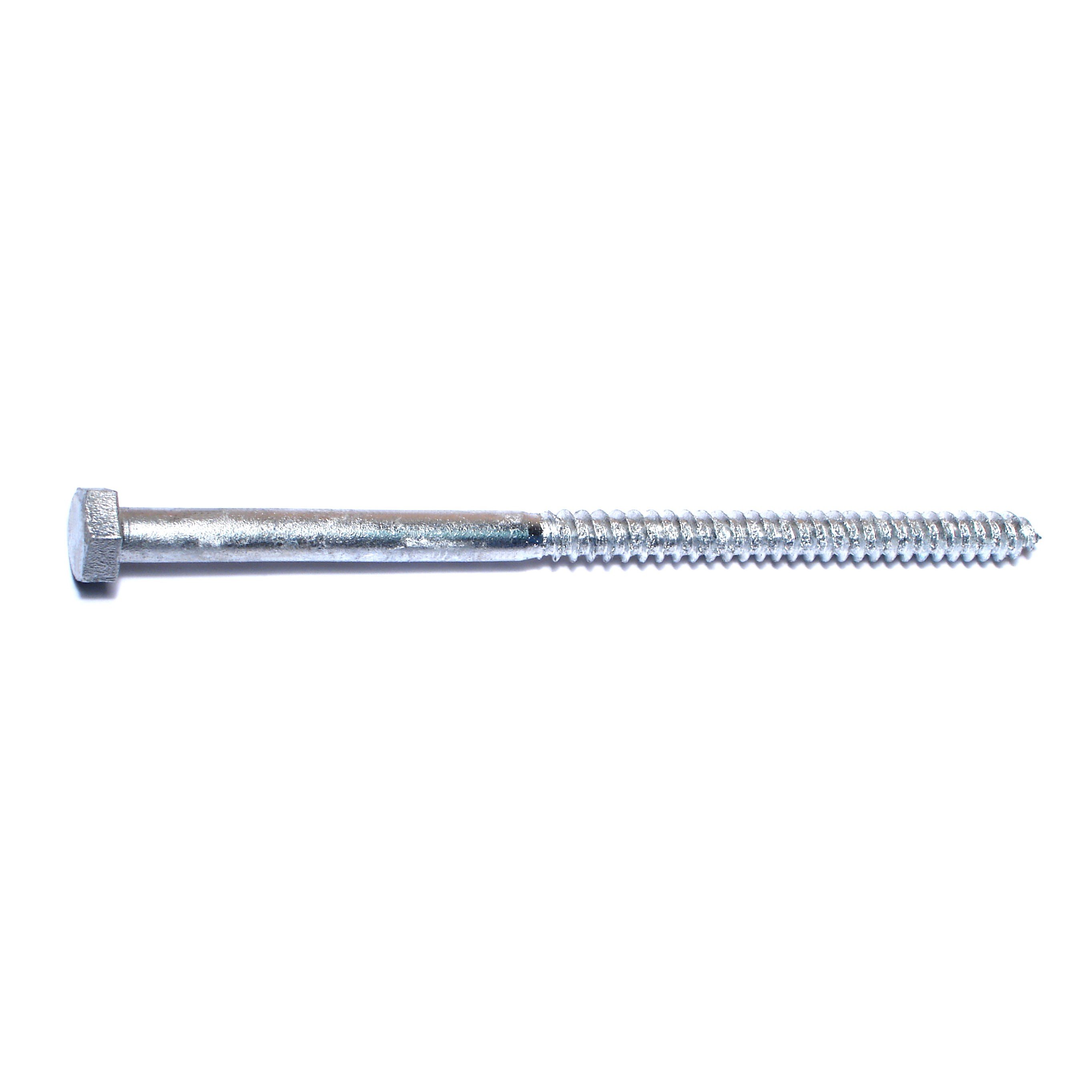 5/16" x 6" Hot Dip Galvanized Steel Hex Head Lag Screws HLSHS-369 (50 pcs.)
