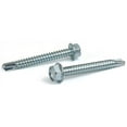 thumbnail image 1 of 5/16" x 6" Self-Drilling Screws / Unslotted / Hex Washer Head / Steel / Zinc - 300 Piece Carton, 1 of 1