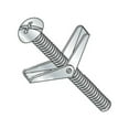 thumbnail image 1 of 5/16" x 6" Toggle Bolts / Round Head / Combo Drive / Steel / Zinc / Anchor Size: 5/16" / Screw Size: 5/16-18 x 6" / Drill Bit / Hole Size: 7/8" (Quantity: 25 pcs), 1 of 1