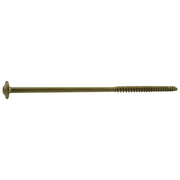 5/16 x 8" Star Drive Tan Lag Saberdrive Screws Bucket (30 pcs.)
