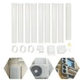 thumbnail image 1 of 5" 17Ft Air Conditioner PVC Line Set Cover Kit for Split Central AC & Heat Pump, 1 of 12