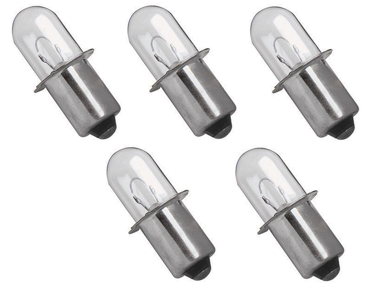 (5) 18 Volt Flashlight Xenon Bulb 18V for Ryobi P700 P703 FL1800 5 Pack