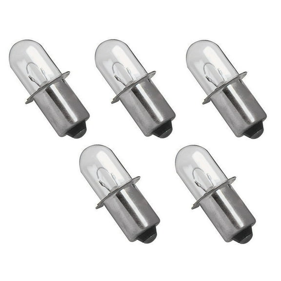 (5) 18 v Volt Flashlight Xenon Bulb for Porter Cable PC18FL, PCL180L