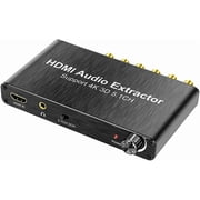 5.1CH Digital to Analog Audio Converter 192 kHz SPDIF Input to 5.1 Channel Audio Digital Sound Decoder Converter