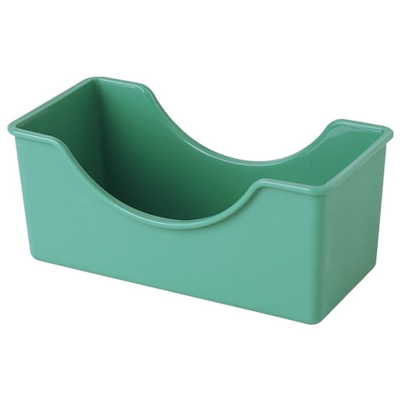 Under $5 1Pc Plate,Macaron Bone Spitting Dish Bone Spitting Dish Household Snack Small Dish Pickle Dish Plastic Snack Cake Dish Dining Table Garbage Plate Green