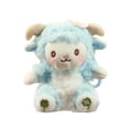 thumbnail image 1 of 5.1in Cute Dressed Lamb Plush Toy, Soft Sheep Doll in Stylish Outfit, Decorative Farm Animal Stuffed Figure, Cuddly Woolly Toy with Removable Clothing, Soft Plushie Ornament, 1 of 6