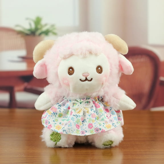 5.1in Plush Toy Soft Stuffed Animal Doll Cartoon Cute Mini Bear Pillow Gift for Kids and Girls