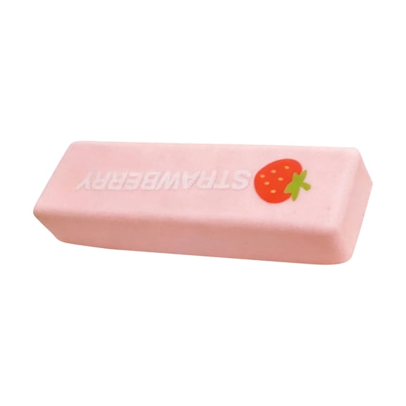 5.1in Strawberry Milk Strip Squishy Toys, Super Soft Wet Slow Rising Stress Relief Fidget, Hand Pinch Squeeze for Anxiety Relief Desk Home Fun