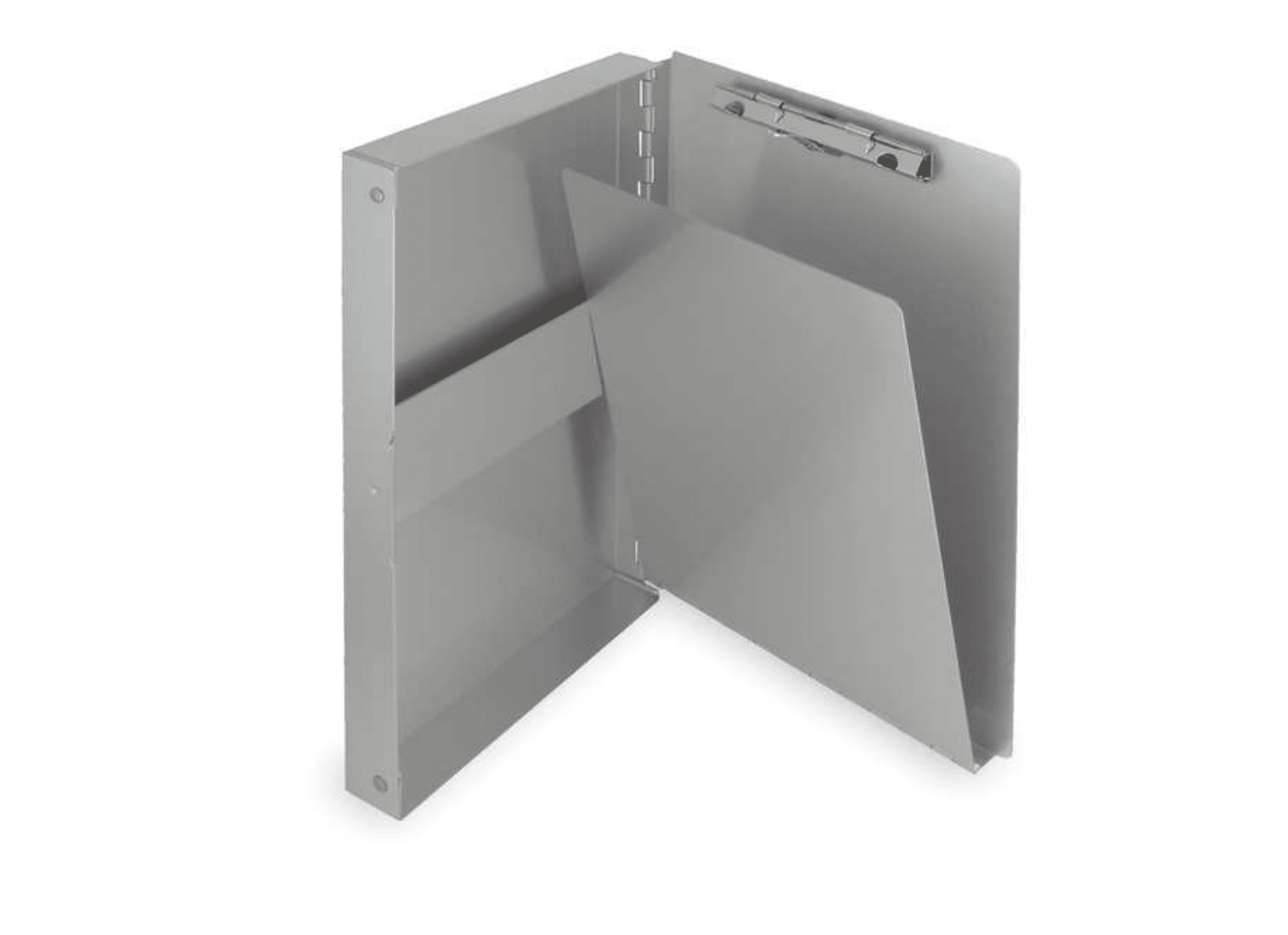 5-2/3" x 9-1/2" Storage Clipboard 3/8", Silver
