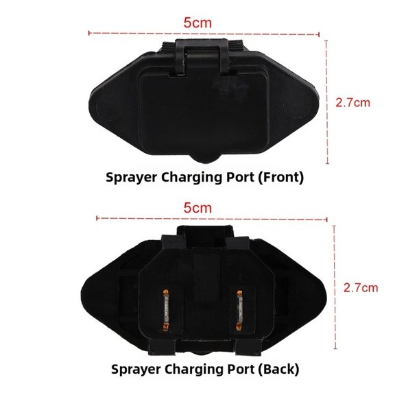 5*2.7Cm 12V Dc Charging Port 12V Dc Charging Port For Sprayer Electric Sprayer Compatible With Electric Sprayers