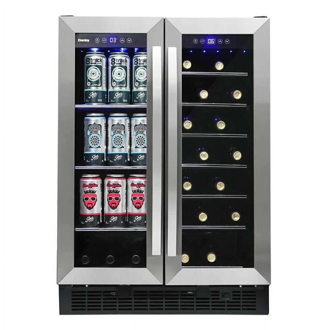 Danby Stainless Steel Smart Dual Zone Beverage Center
