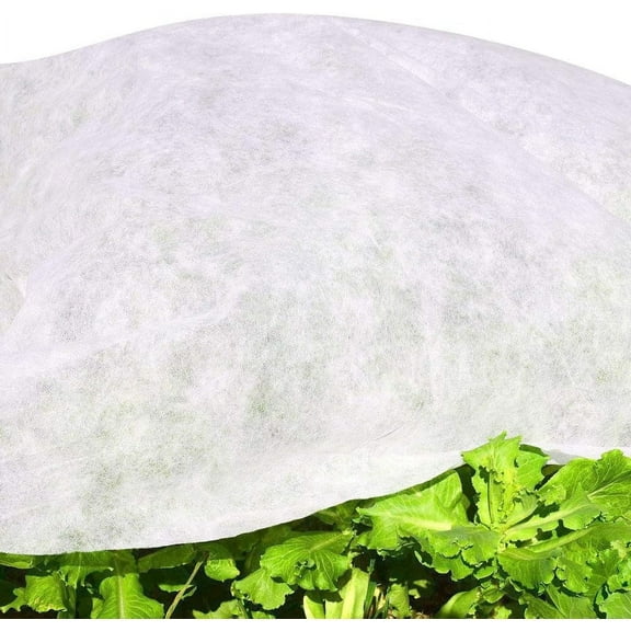 5.2'x20' Garden Plant Covers Freeze Protection 1.1 oz Frost Cloth Frost Blankets for Outdoor Plants Winter Snow Floating Row Covers