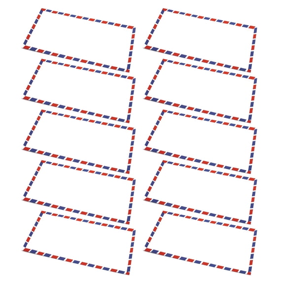 5/20/10 Pcs 115x225mm Air Mail Envelopes Invitation Letter Envelopes Office Supplies for Parties Holiday