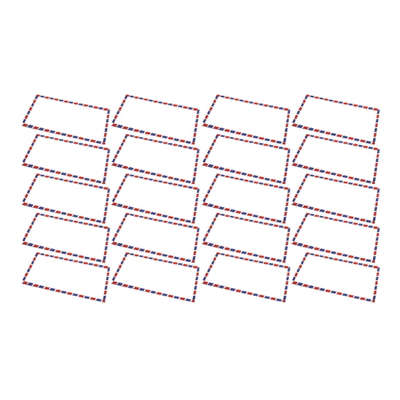 5/20/10 Pcs Air Mail Envelopes Invitation Letter Envelopes Airmail Envelope for Parties Holiday Postcard Showers
