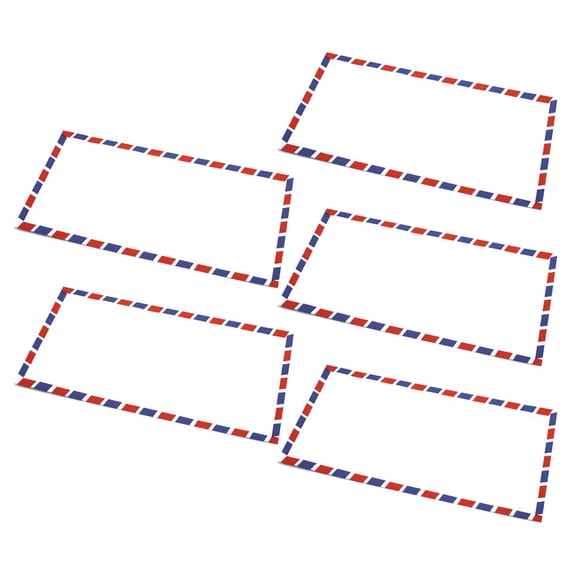 5/20/10 Pcs Airmail Envelopes 115x225mm Envelope Supplies for Invitations Letters