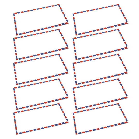 5/20/10 Pcs Airmail Envelopes Office Supplies Invitation Letter Envelopes Easy to Use