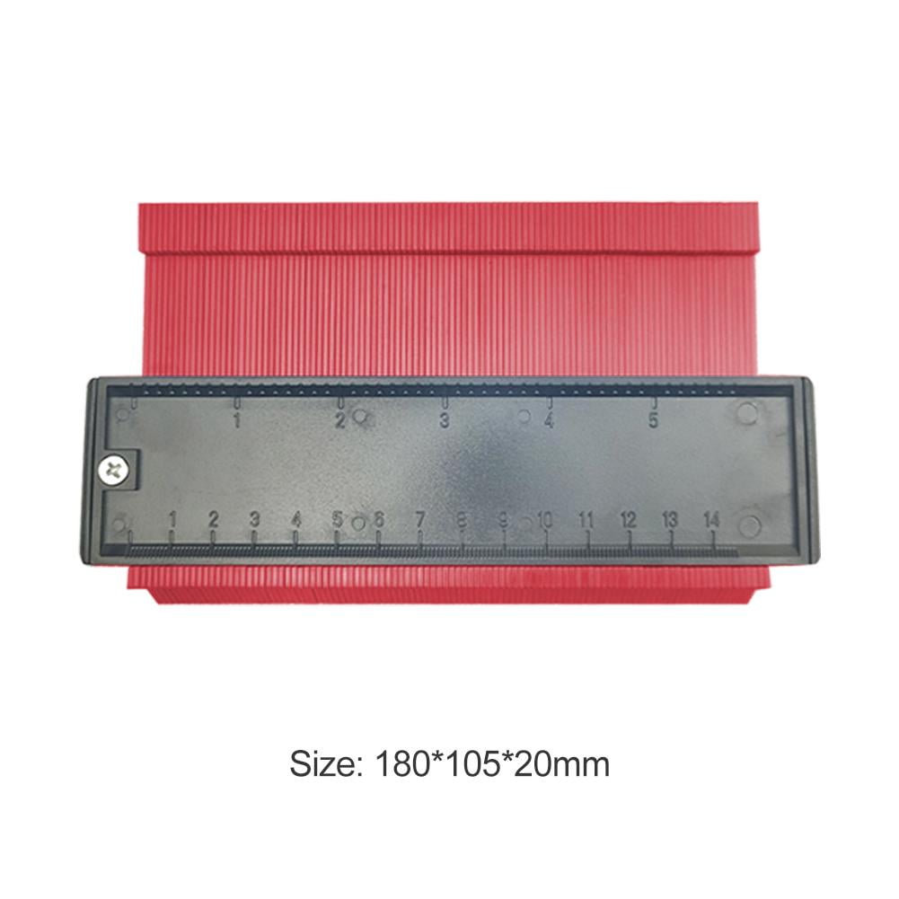 5/20Inch Plastic Contour Profile Gauge Meter Duplicate Marking