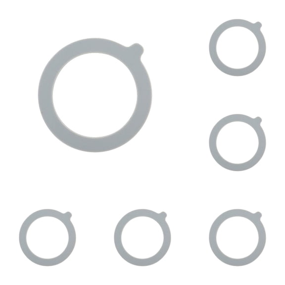5-20PC Silicone Jar Gaskets Replacement Rubber Seals Rings 3.74 Inch for Regular Mouth Canning Jars Wire Bail Airtight Leak Proof Fitting Seals Canning Lids