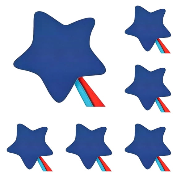 5-20PC Star Bean Bags Toss Colorful Bean Bags for Tossing with Ribbons for Toss Game Set Hand Toss Bean Bag Game for Carnival Party Favor Outdoor Toys Supplies
