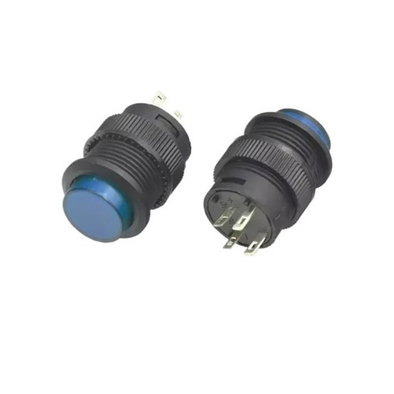 5/20PCS Self-locking 16MM Latching/Momentary Push Button Switch with 5Color LED Lighting 4Pin R16-503/AD R16-503/BD