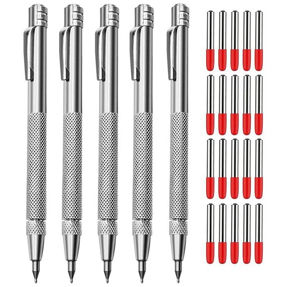 5+20PCS  Carbide Metal Scribe Scriber Tool & Engraving Pen Set, No Need Sharpening