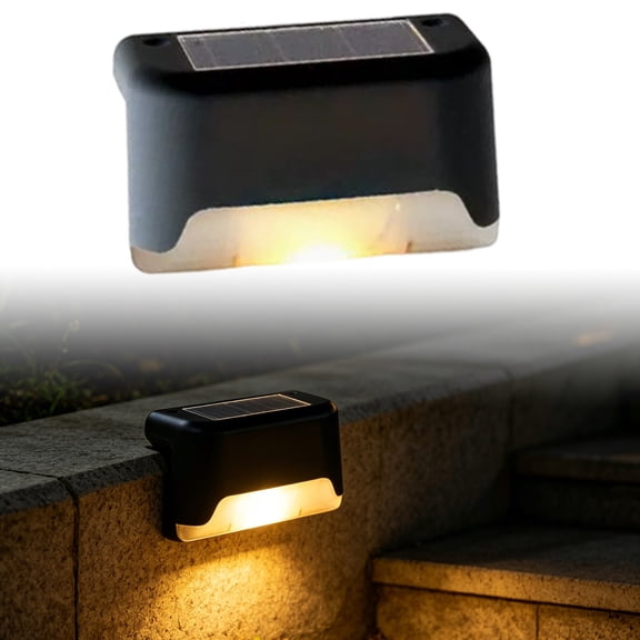 5-20Pcs Solar Deck Lights LED Waterproof Outdoor Lights - for Stairs Steps Fence Railing Pathway, Solar Step Yard Patio Lights for Outdoor Deck & Garden