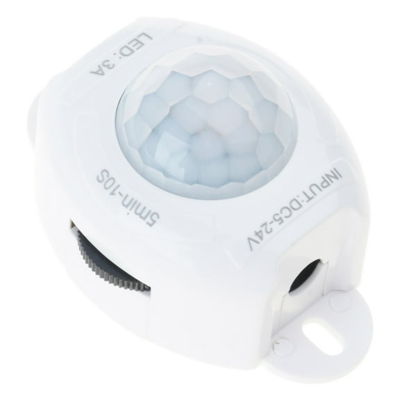 5-24V Auto On/Off Timer Switches LED Strips Light Motion Sensors Switches Time Delay Adjustable Sensors Light Switches