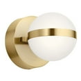 thumbnail image 1 of 5.25 Inch 12W 1 Led Wall Sconce-Champagne Gold Finish Elan Lighting 85090Cg, 1 of 4