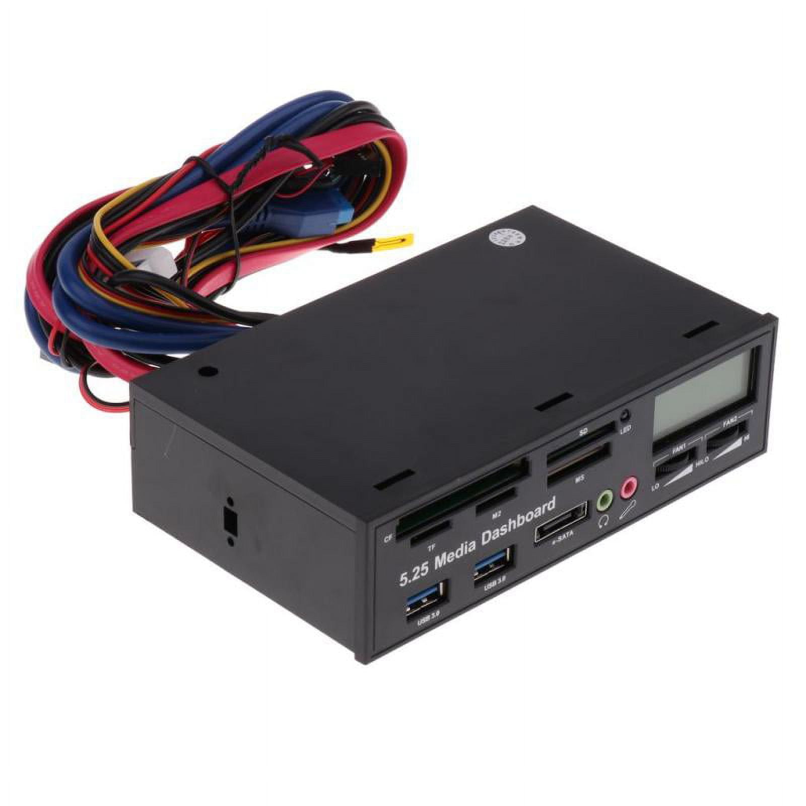 5.25"'"' Optical Drive Computer Multifunctional Dashboard Media USB