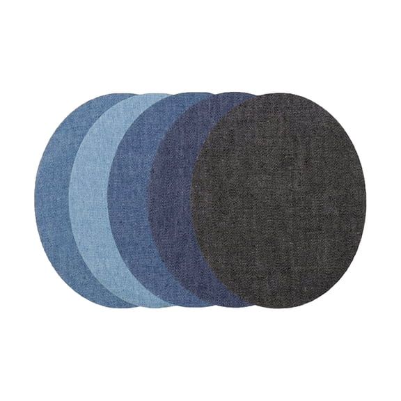 5/25 Pcs Denim-Patches Self-adhesive Jean Rectangular for Jeans Inside and Outside Clothing Hole Repairing