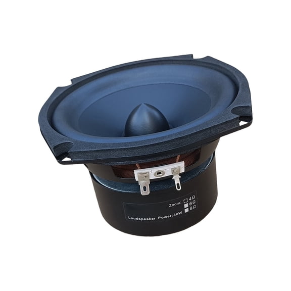 5.25" Square Audiophiles Grade Bass Speakers HiFi Optimized Design Metal Rubber Construction Wide Compatibility