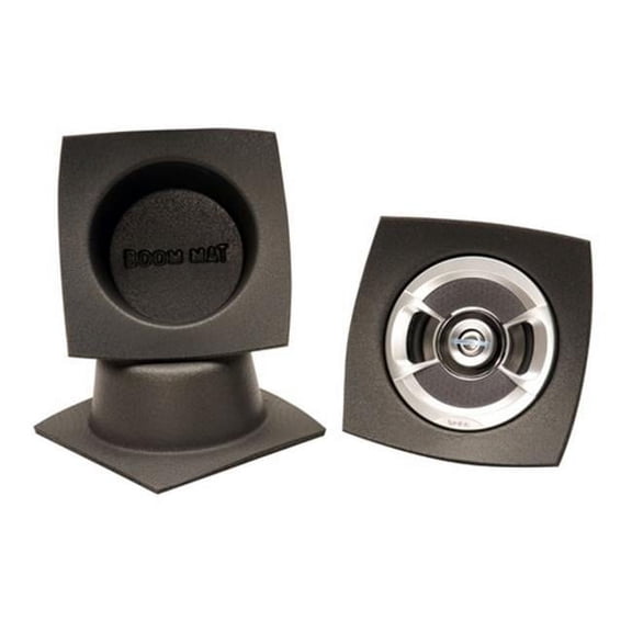5.25 in. Round Slim Boom Mat Pair Speaker Baffles