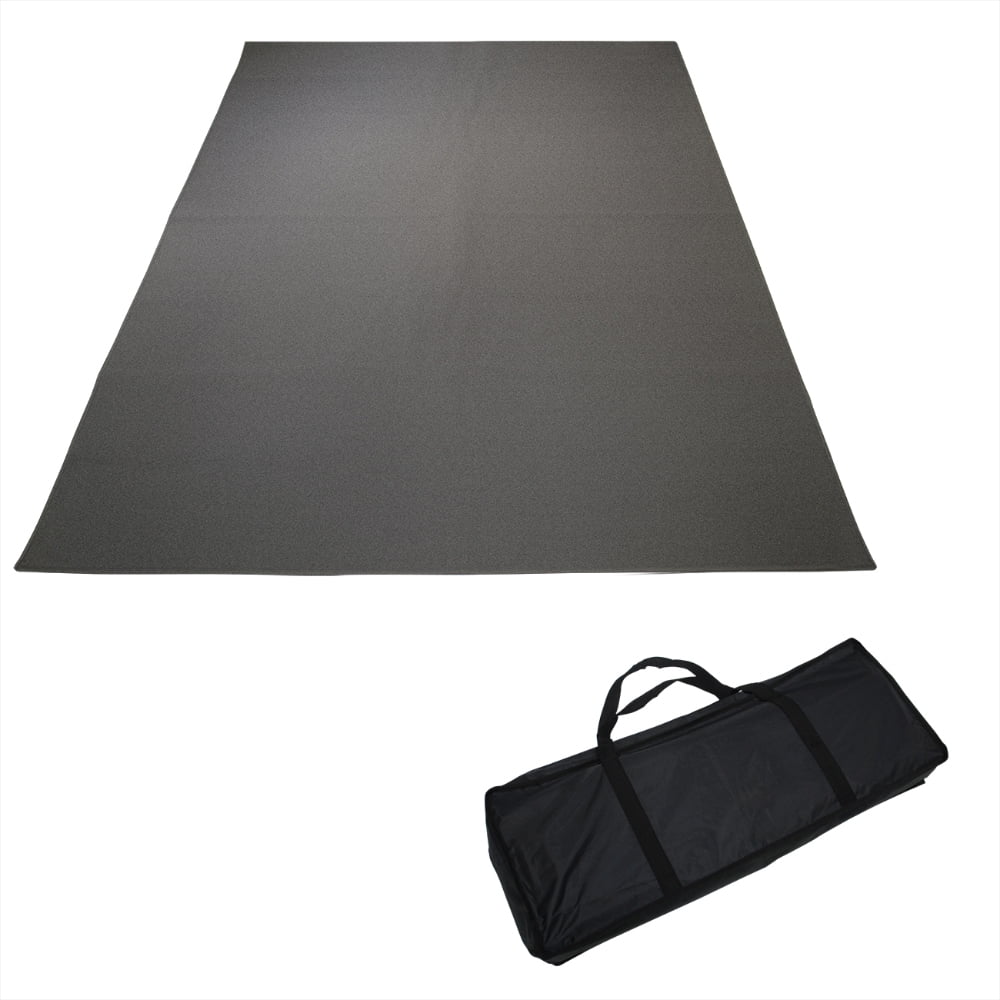 5.25'x6.5' Drum Rug Carpet Mat Non Slip by Trademark Innovations