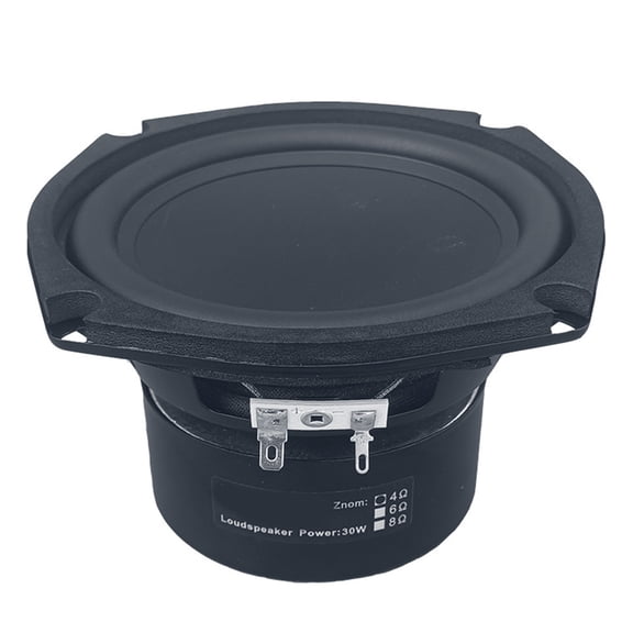 5.25Inch 4Ohm Subwoofer Hifi Speaker Component Metal Horn for Deep Bass and Immersive Sound Experience Accessory